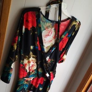 Tua Plus 3x (fits like 2x) Floral Maxi